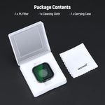 Premium protective packaging for the imported action camera glass filter