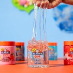 Packaging details of authentic imported Elmer's Gue crystal clear slime twin pack