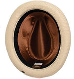 Peter Grimm Men's Depp Fedora Natural/Small/Medium AD - Image 5