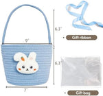 Poschnor kid friendly non toxic toy organizer basket showcasing smooth weave details.