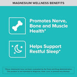 Qunol chelated magnesium glycinate capsules for bone health