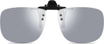 WANGLY Polarized Unisex Clip on Flip up Sunglasses over Prescription and Reading Glasses Frames - Image 11