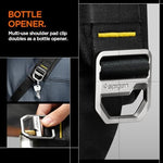 Spigen Life KD410 Klasden Sling Bag integrated bottle opener carabiner