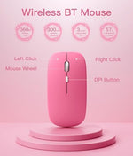 Hamile detachable wireless keyboard showcasing seven customized backlight colors