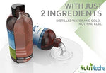 NutriNoche nano gold supplement 8 fluid ounce bottle size