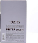Close-up of Mrs. Meyer's plant-derived fabric softener sheets showing perforation