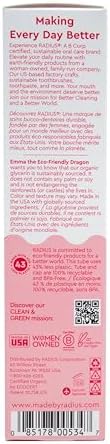 Non-toxic chemical free kids toothpaste for sensitive gums
