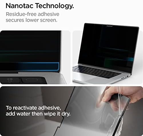 Included protective storage folder for Spigen screen protector
