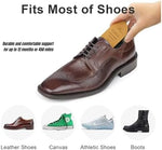 SIIHEA orthopedic shoe lifts placed inside a sneaker for leg length correction