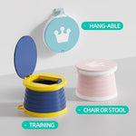 Nett toddler potty trainer seat inside a travel bag