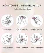 Full contents of the Ginalaia menstrual kit including instruction manual and storage accessories.