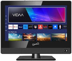 Supersonic portable AC DC LED TV showing side profile and slim chassis design