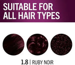 Schwarzkopf professional quality hair color highlighting eighty percent less hair breakage protection results