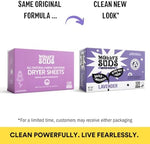 Molly's Suds plant based sensitive skin dryer sheets stack view