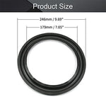 Black foam surround rings for 10 inch subwoofer repair