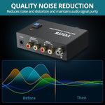 YGiTK moving magnet preamp top angle highlighting the compact metal casing and durable construction.