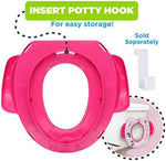 Cushioned baby toilet training seat ring decorated with imported American princess graphics