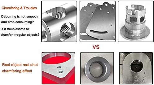 SI FANG Turning Carbide Indexable Inserts for mini Pneumatic Chamfering Machine, Tungsten Steel Replaceable Blade Lather Turning Tool Bit, Metal Cutting and Chamfering,10 Pieces in A Box - Image 8