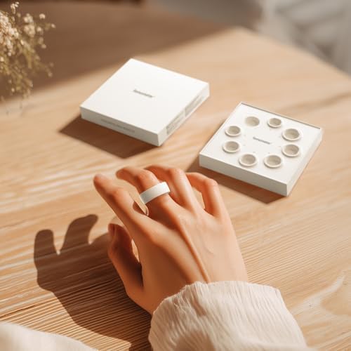Person wearing Femometer sizing ring to test fit