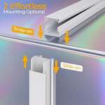 Wuitaouy cable management system protecting kids and pets from hanging wires