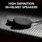 Sena 5S motorcycle communication kit including clamp mount and high definition speakers