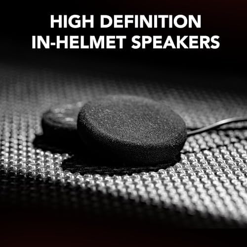 Sena 5S motorcycle communication kit including clamp mount and high definition speakers