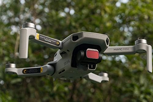 Front view of Skyreat 6-pack drone camera filters with aluminum frame