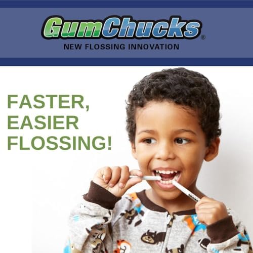 GumChucks universal flossing refill tips 30 count pack