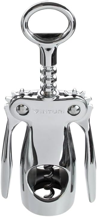 Vinturi Wing Corkscrew Wine Built-in Bottle Opener front view