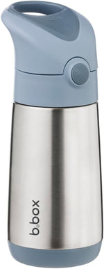 b.box Insulated Water Bottle for Kids, 12 oz Toddler Water Bottle | Stainless Steel Water Bottles Kids, Straw Top + Carry Handle, BPA Free, Leak Proof, Dishwasher Safe, 12m+ - Ocean Breeze - Image 11