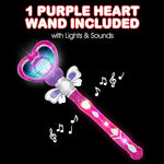 ArtCreativity 13.5 inch princess wand purple design