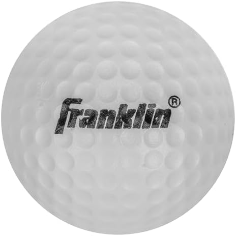Kids playing with Franklin sports golf set in backyard