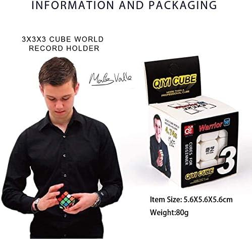 Premium QiYi Warrior W speed cube packaged edition illustrating the authentic imported product quality.