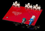 Schiit Audio volume control and two input switcher packaging contents and official documentation.