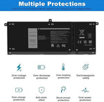 High performance internal computer battery replacement safely packaged for secure domestic transport