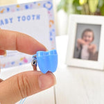 Collection of milk tooth organizer boxes for kids