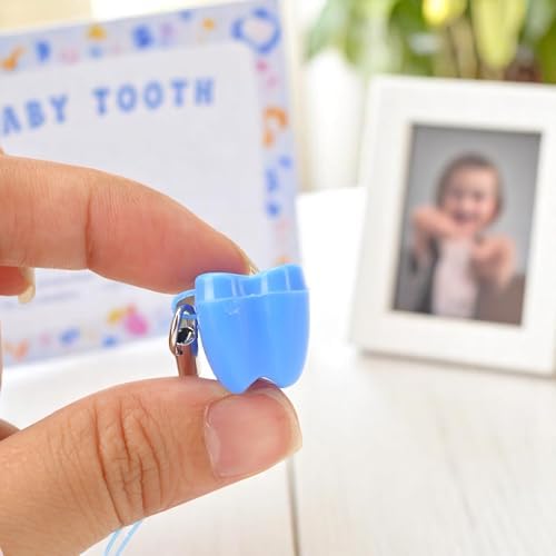 Collection of milk tooth organizer boxes for kids