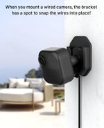 ZHANDEYUA smart camera adhesive mount pack of three packaging view