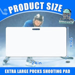 Deekin ice hockey training board highlighting the built-in ergonomic carrying handle for portability