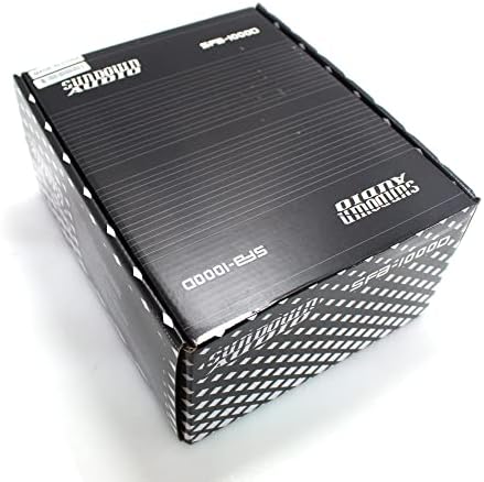 Sundown Audio SFB-1000D product packaging box with authentic branding and specifications.