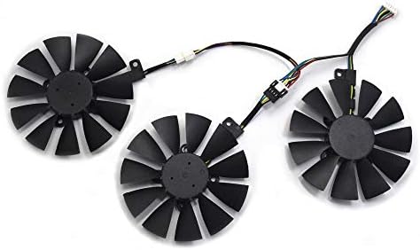 inRobert premium GPU fan replacement showing the center logo and plastic frame structure