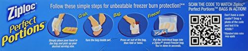 Ziploc meat storage freezer bag pack of three boxes layout