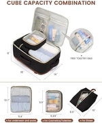 LOVEVOOK large personal item bag rear side view highlighting the hidden anti-theft pocket