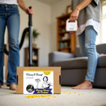 Citrus vacuum cleaner air freshener tablets for odor elimination.