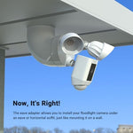 Premium ABS plastic outdoor surveillance holder attachment pieces disassembled