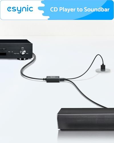 eSynic audio converter showing close-up of the metal structure designed for electromagnetic shielding.