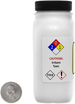 Two polypropylene eight fluid ounce bottles containing premium basic copper carbonate reagent