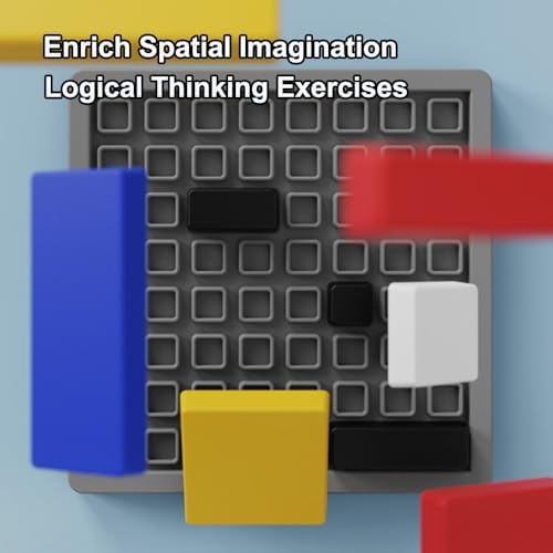 Bazuo travel friendly logic puzzle box package highlighting the four distinct difficulty stages.