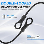 Side-by-side view of all four safety wire ropes