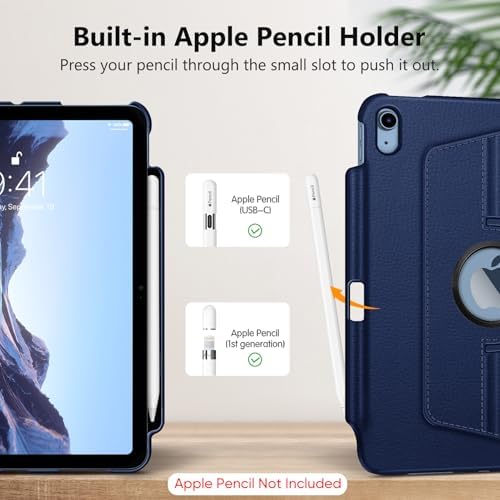 Fintie dual layer hard shell back cover showing heavy duty shock absorption design.